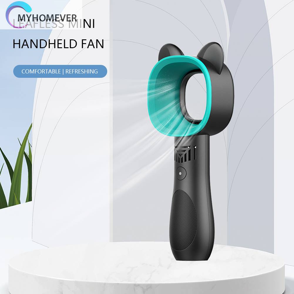 Quạt Điện Làm Mát Cầm Tay 3 Tốc Độ Không Dây 2000mAh Cho Nhà Ở / Văn Phòng