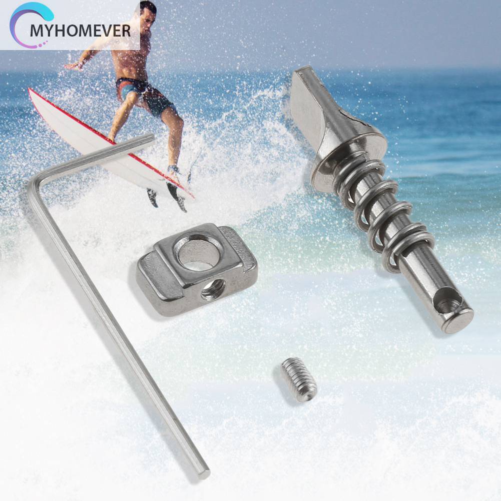 Bộ Ốc Vít Cố Định Tấm Ván Lướt Sóng Bằng Inox Chuyên Dụng