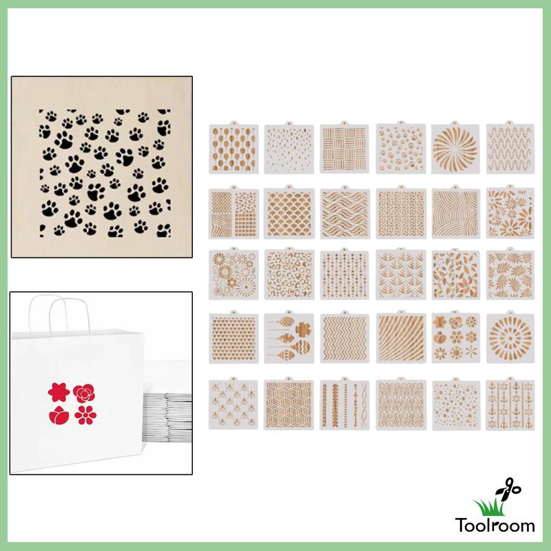 Bộ 30 Khuôn Cắt Dập Nổi Họa Tiết Trang Trí Thủ Công DIY