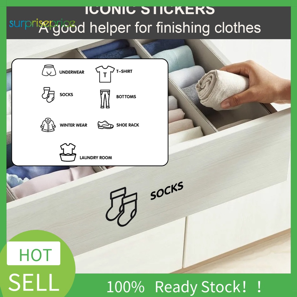 Set 7 Miếng Dán Logo Bằng Giấy Gọn Nhẹ Có Thể Tháo Rời Trang Trí Nhà Cửa