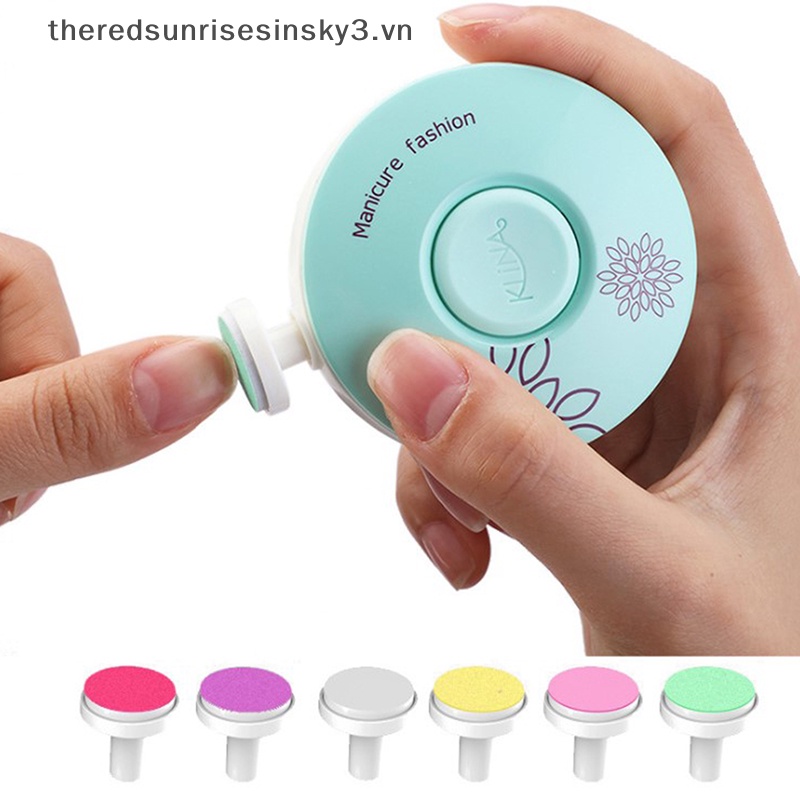 Bộ 6 Đầu Mài Móng Tay Điện Tử Thời Trang