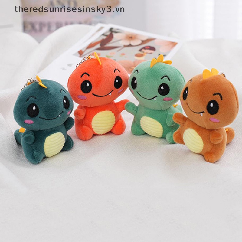 Móc Khóa Hình Khủng Long Nhồi Bông Đáng Yêu Thời Trang