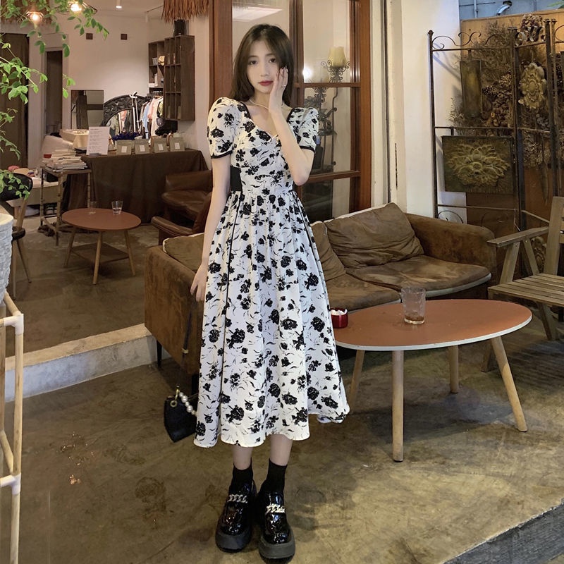Đầm Hoa Hồng Thời Trang Mùa Hè 2023 Phong Cách Mới Cho Nữ
