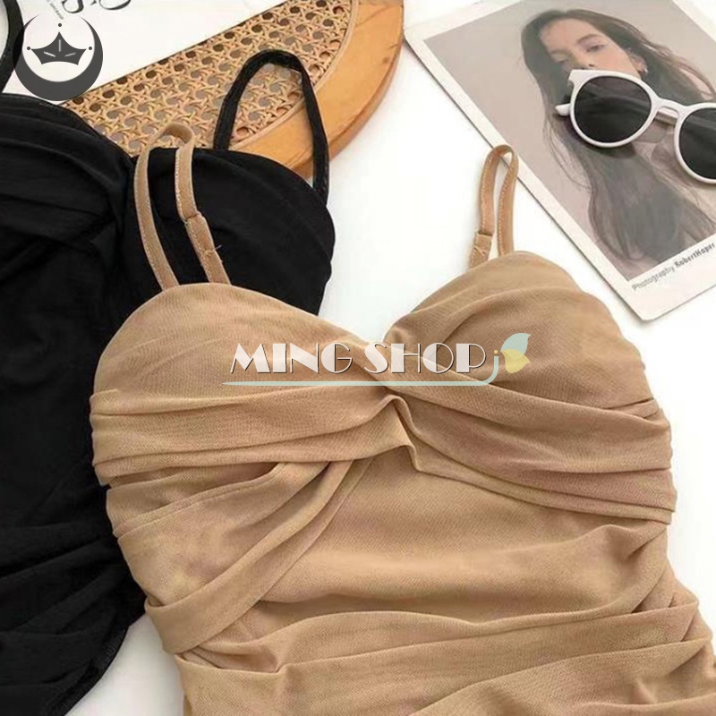 Đầm Hai Dây Dáng Ôm Gợi Cảm Thời Trang Mùa Hè Cho Bạn Gái