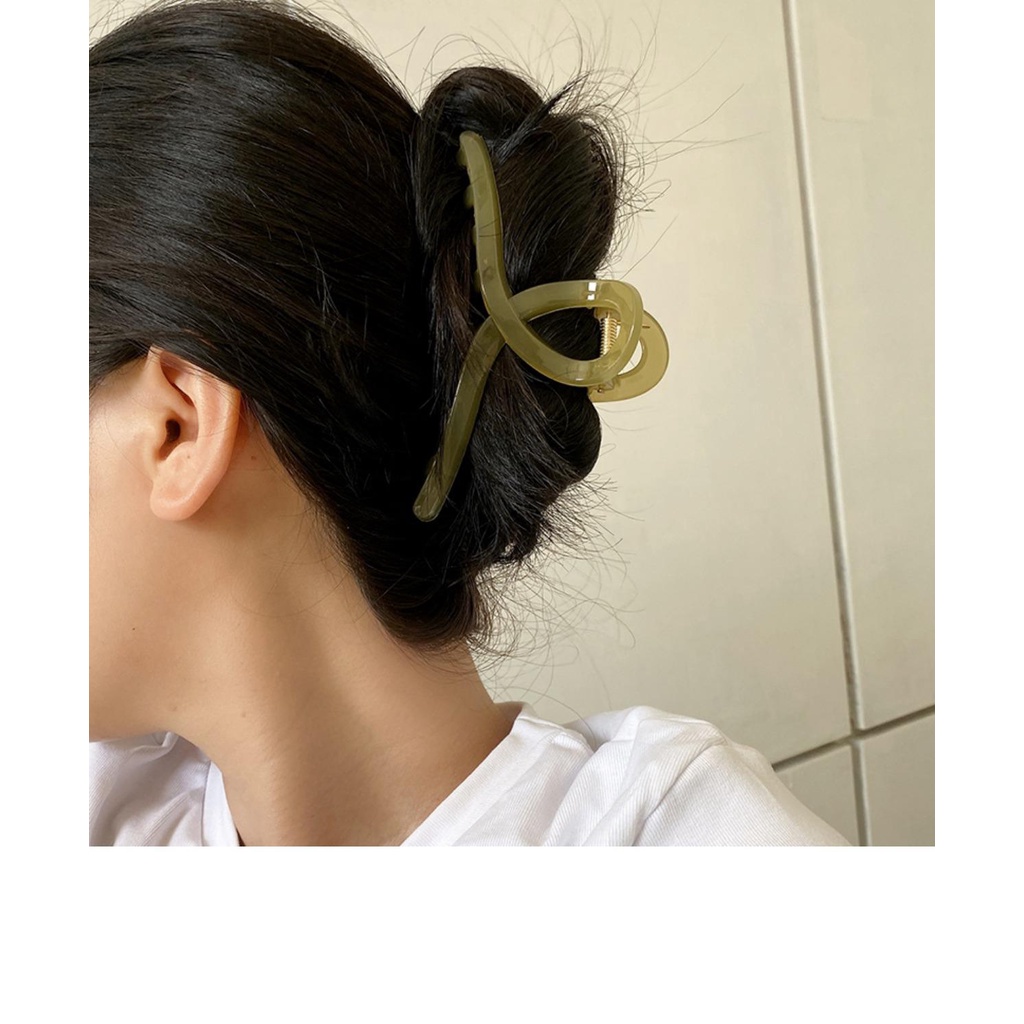 Kẹp Tóc Hình Cá Mập Bằng Nhựa Acrylic Thời Trang Mùa Hè 2023 Mới