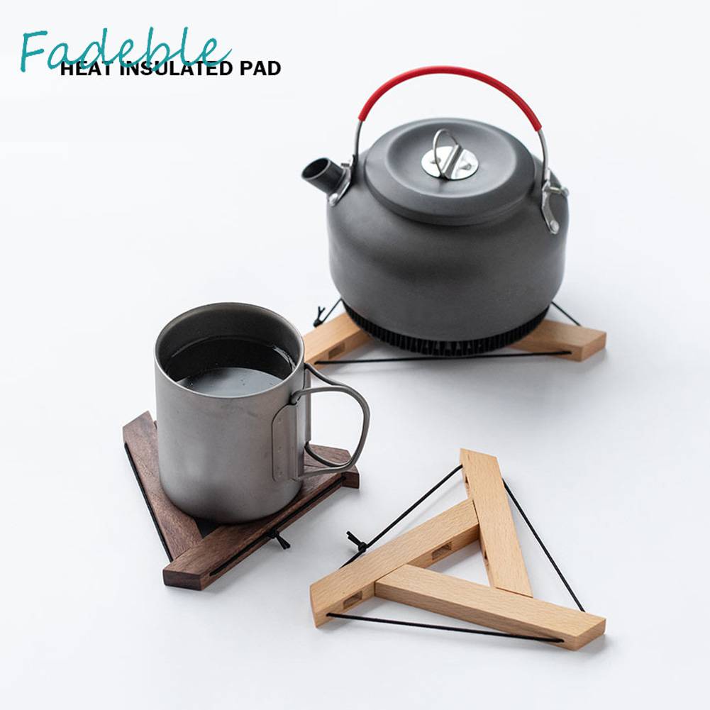 Tấm Lót Cốc Trà Cà Phê Hình Tam Giác Cách Nhiệt Tùy Chỉnh Tiện Dụng