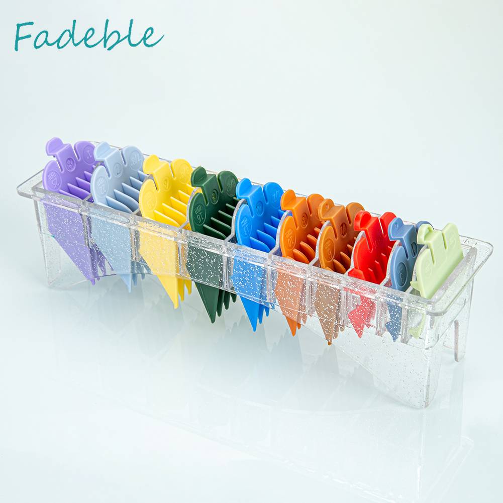 Hộp Đựng Lược Chải Tóc 10 Ngăn Bằng Nhựa Siêu Bền Tiện Dụng Cho Salon