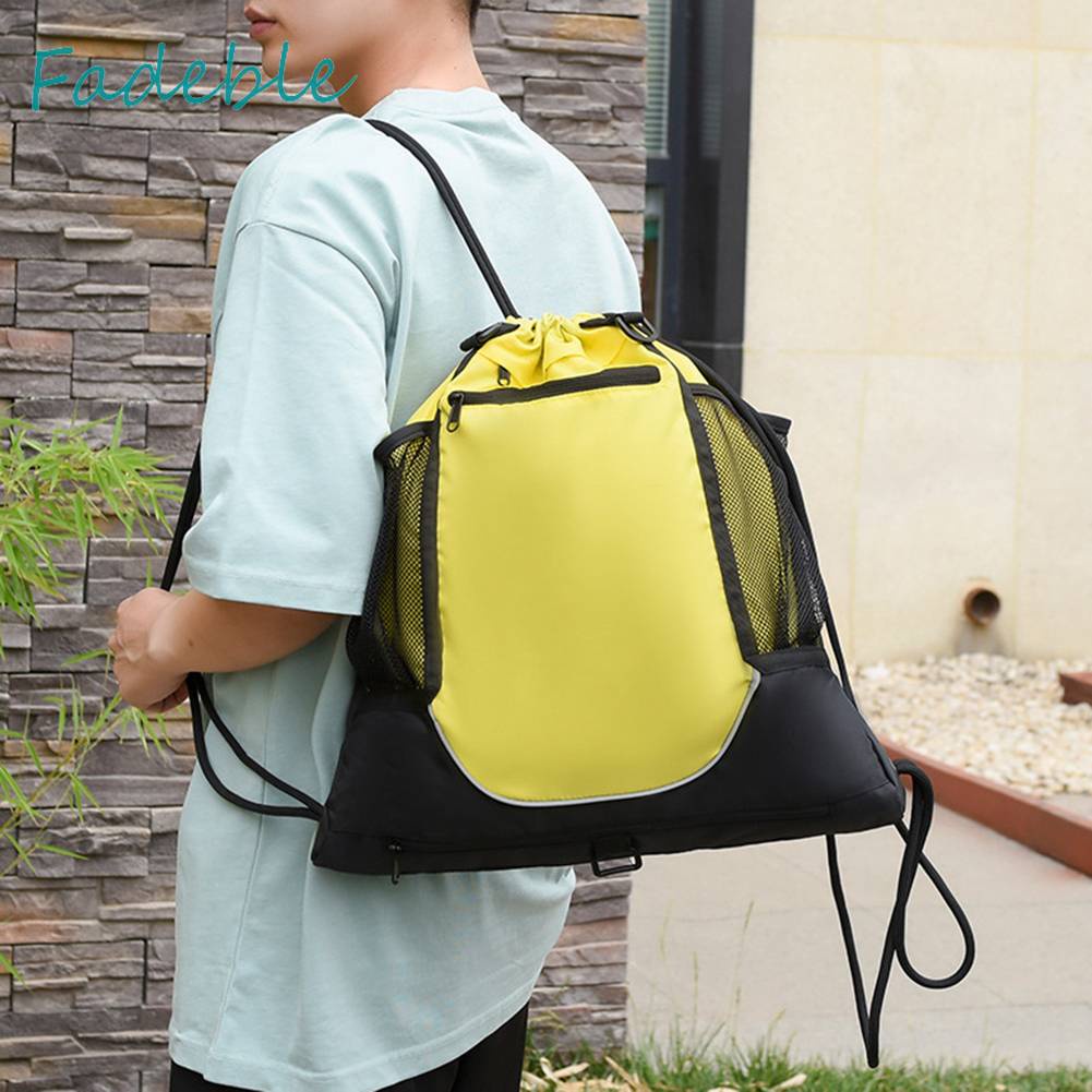 Túi Lưới Dây Rút Đàn Hồi Đựng Bóng Rổ Tiện Dụng