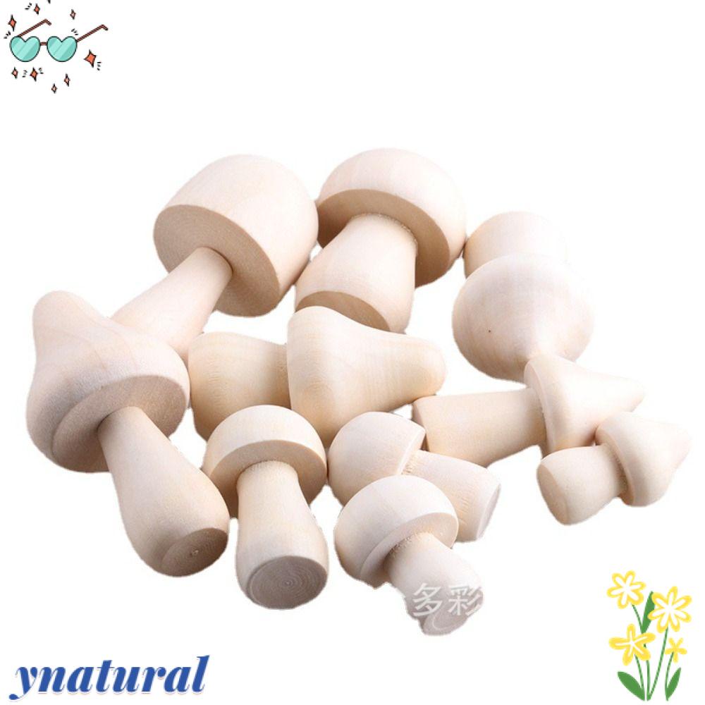 YNATURAL Nhãn Gỗ Trơn Màu Sắc Dùng Trang Trí Đám Cưới DIY