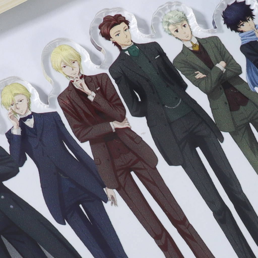 Mô Hình Nhân Vật MORIARTY THE PATRIOT Đứng Bằng Acrylic Để Bàn Trang Trí