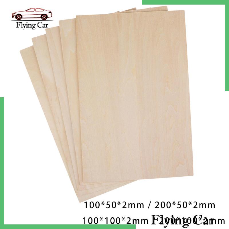 Bộ 10 Tấm Gỗ Đàn Hương Mỏng Chưa Hoàn Thiện Dùng Làm Mô Hình Thuyền Buồm / Mô Hình Máy Bay Mini