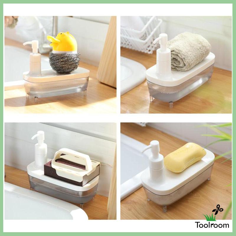 Bình Đựng Xà Phòng Dạng Lỏng Có Vòi Nhấn Tiện Dụng Cho Nhà Tắm