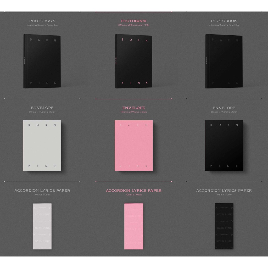 BLACKPINK - 2nd ALBUM BORN PINK