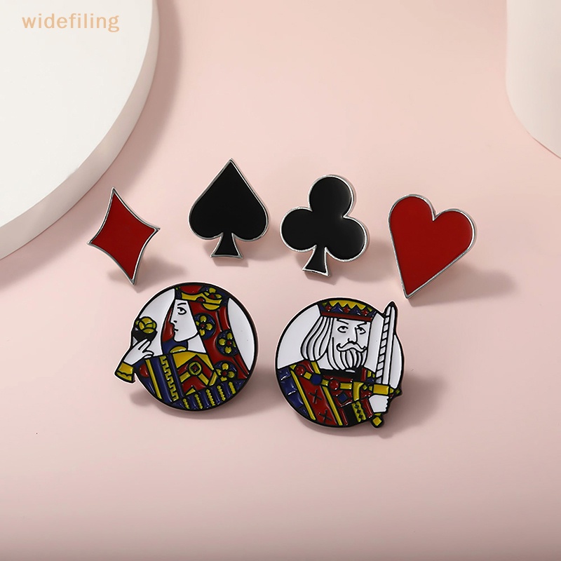 Ghim Cài Áo Hình Lá Bài Poker Thời Trang Chất Lượng Cao Dành Cho Nam Nữ