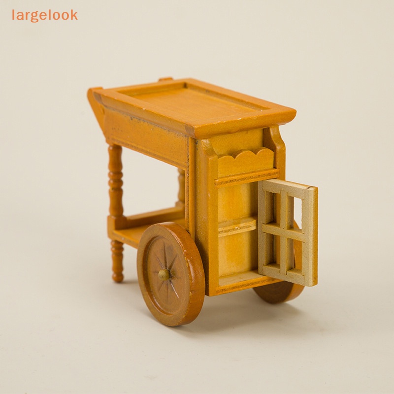 Mô Hình Xe Đẩy Em Bé Trang Trí Nhà Búp Bê 1 / 12