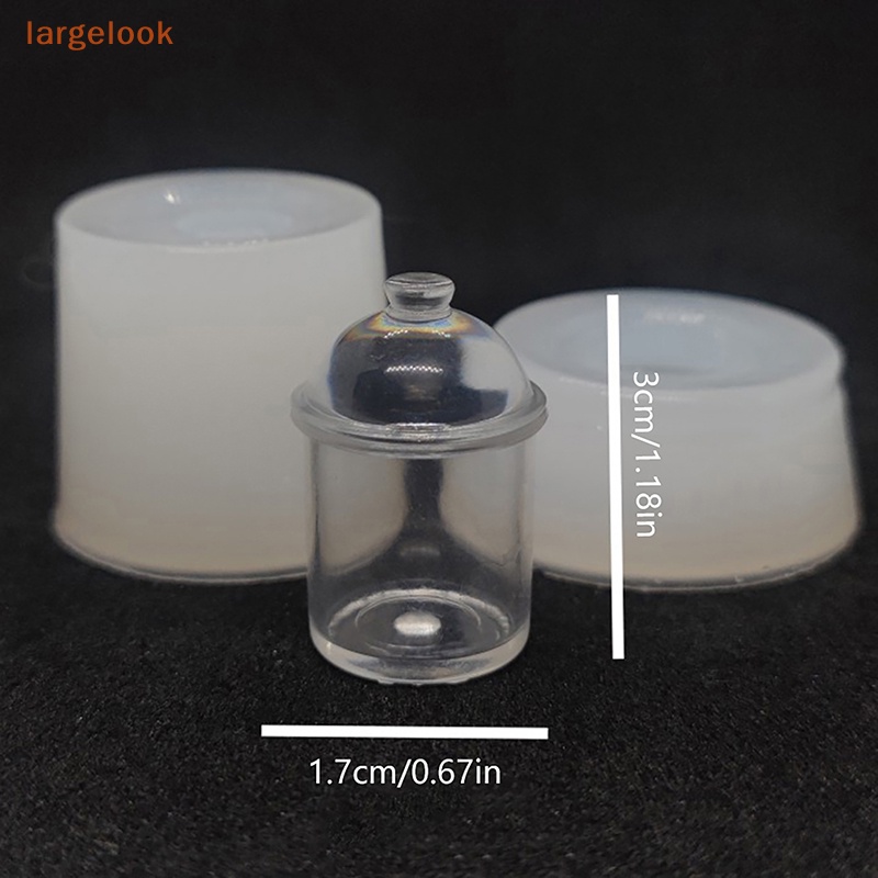 Mô Hình Hũ Bánh Quy / Kẹo / Thức Ăn Mini Bằng Silicone Cho Nhà Búp Bê