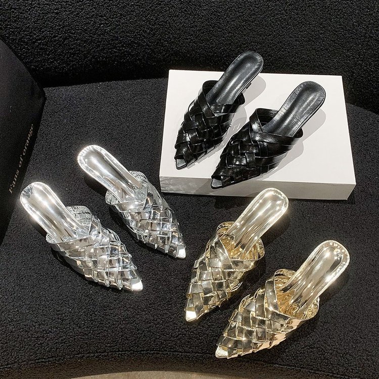 Giày Cao Gót Mũi Nhọn Thiết Kế Mỏng Xinh Xắn Thời Trang Dành Cho Nữ