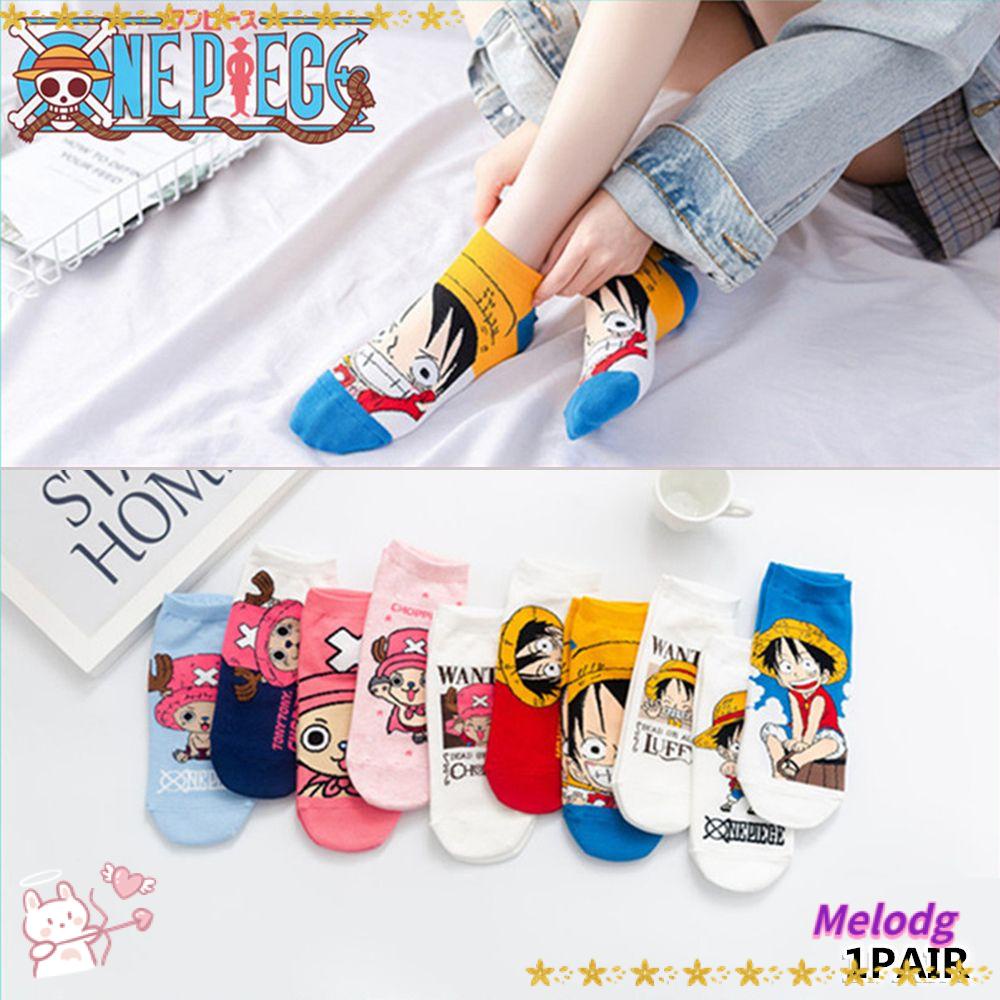 MELODG 1 Đôi TấT NgắN HọA TiếT Luffy Chopper (10 KiểU)