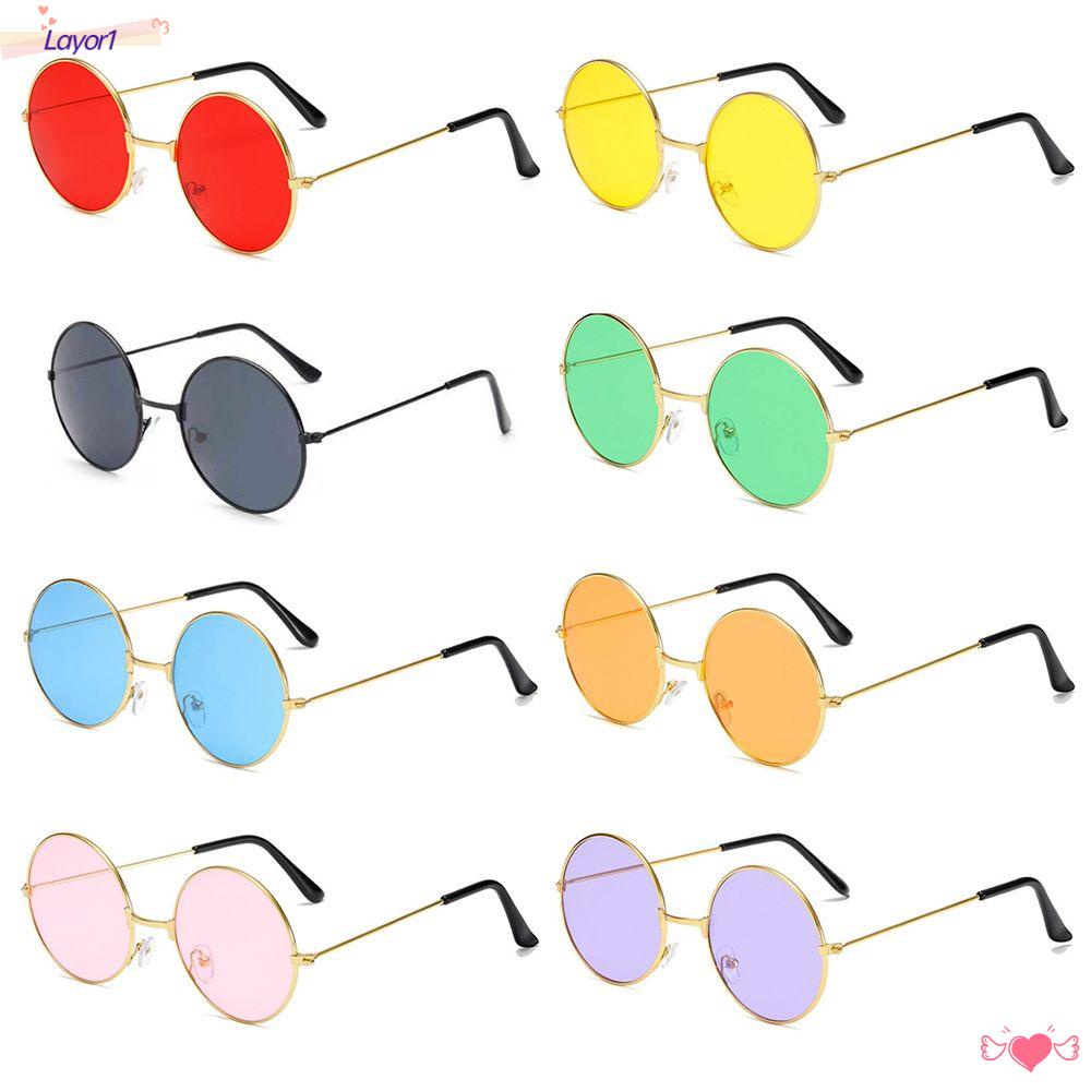 LAYOR1 Kính Mát Gọng Tròn Kiểu Dáng Thời Trang
