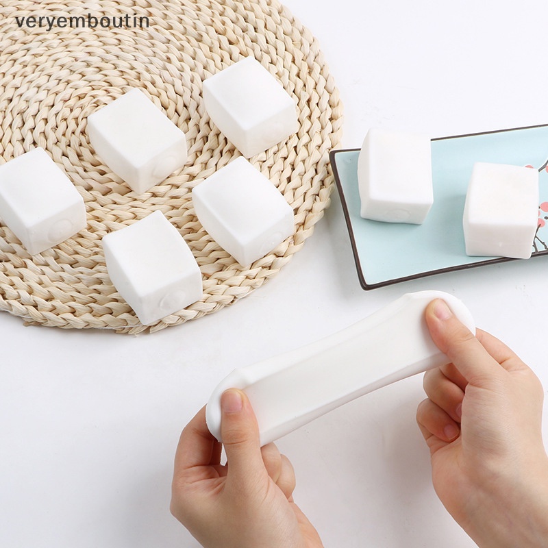 Bóng Xốp TPR Mềm Màu Trắng Giúp Giảm Căng Thẳng Dành Cho Người Lớn Và Trẻ Em