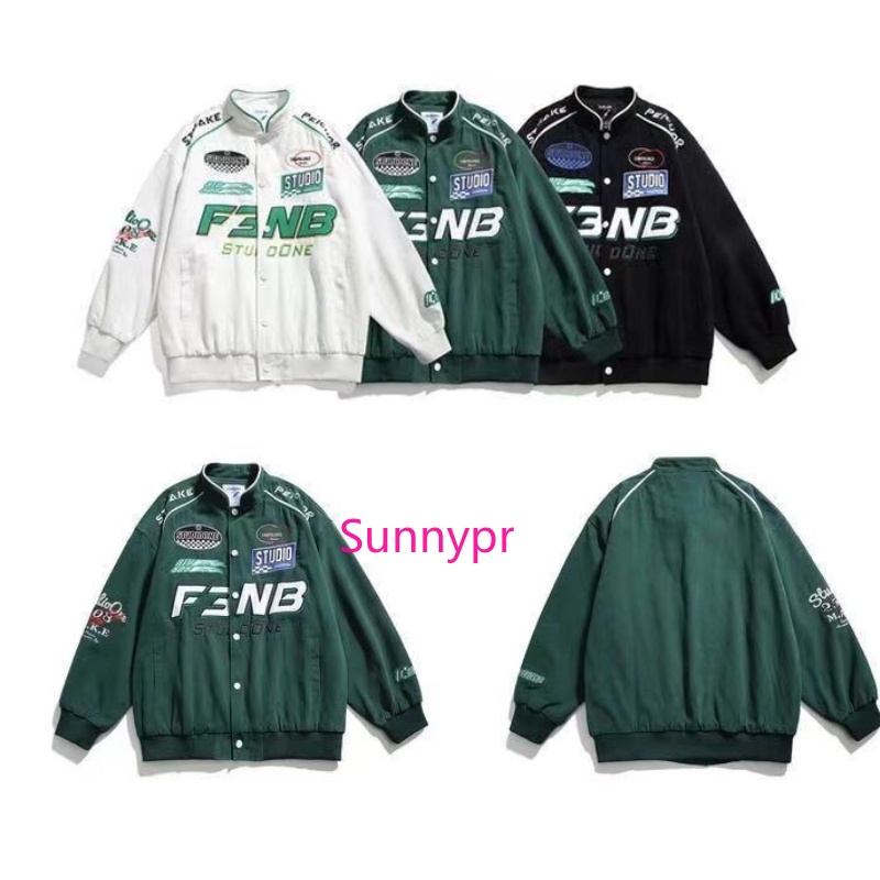 Áo Khoác Bóng Chày Thêu Chữ Thời Trang Đường Phố Mỹ Cá Tính Cho Nam