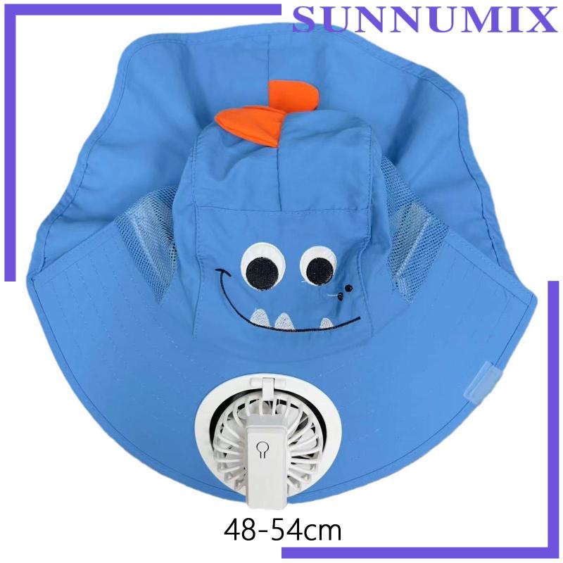Mũ Chống Nắng Thoáng Khí Trọng Lượng Nhẹ Kèm Quạt Sạc USB Tùy Chỉnh Tiện Dụng Cho Leo Núi / Cắm Trại