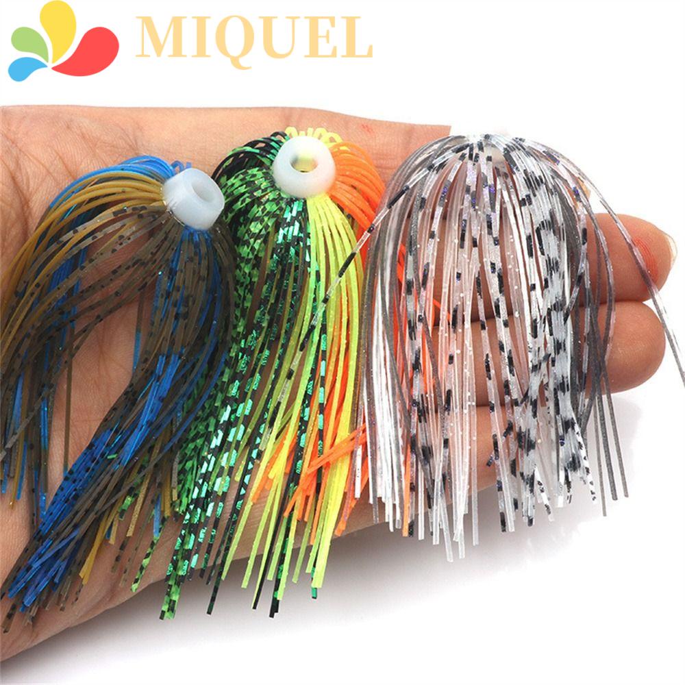 MIQUEL Dù 88 Sợi Silicone Co Giãn 64mm Dùng Làm Phụ Kiện Câu Cá