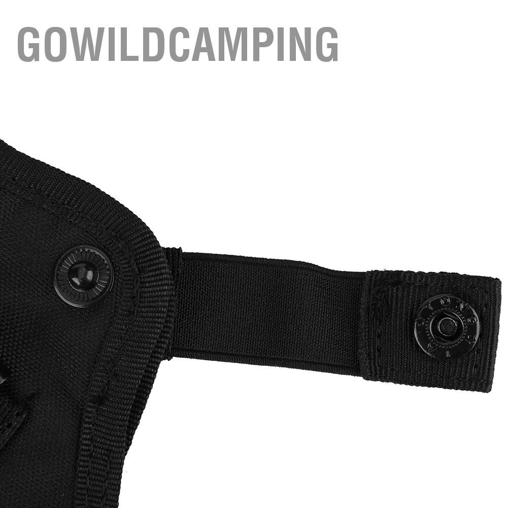 GoWildCamping Giấu Mang Đen Vải Oxford Súng Ngắn Bao Da Thắt Lưng Cầm Tay Tàu Sân Bay