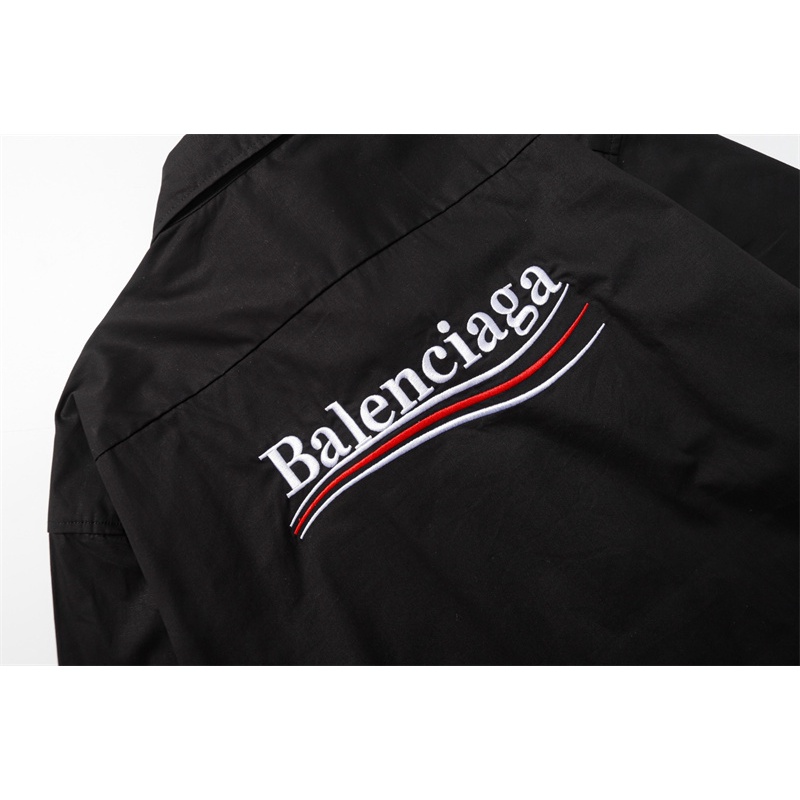 Ba-the Xu Hướng Mới Nhất Áo Sơ Mi BA Chiều Tay Dài Thêu Hình cola Cổ Điển Thời Trang Cao Cấp Thời Trang unisex