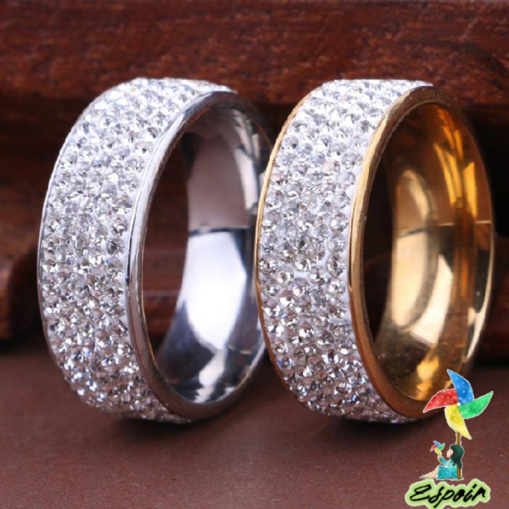 ESPO Nhẫn Inox Thời Trang Cho Nam Và Nữ