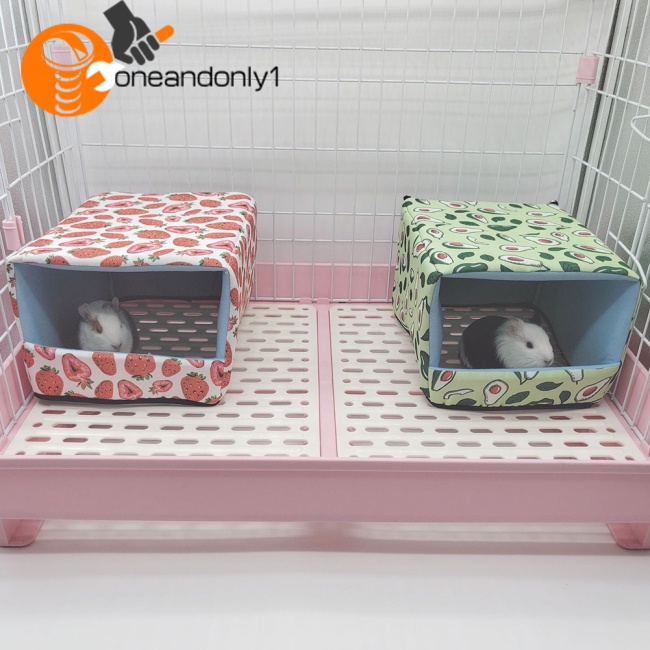 [COD] Giường Ngủ Cotton Ẩn Dưới Đáy Không Đáy Cho Thỏ / Nhím / Heo Guinea