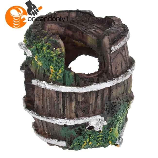 Thùng Rác Mini Bằng Resin Màu Sáng Độc Đáo Trang Trí Bể Cá