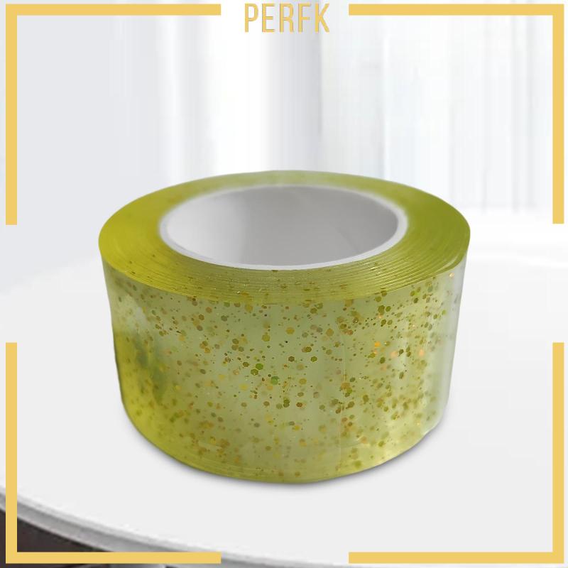 Cuộn Băng Keo Hai Mặt Đính Kim Tuyến Dùng Trang Trí DIY