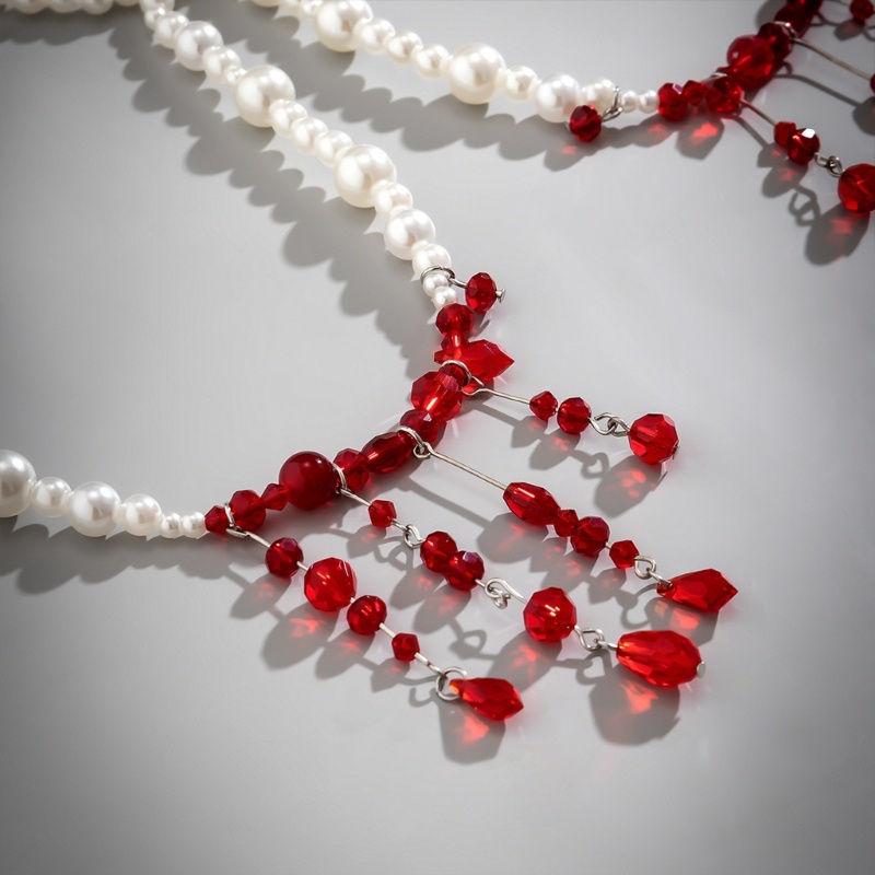 Dây Xích Đeo Hông Đính Đá Tua Rua Quyến Rũ Cho Nữ