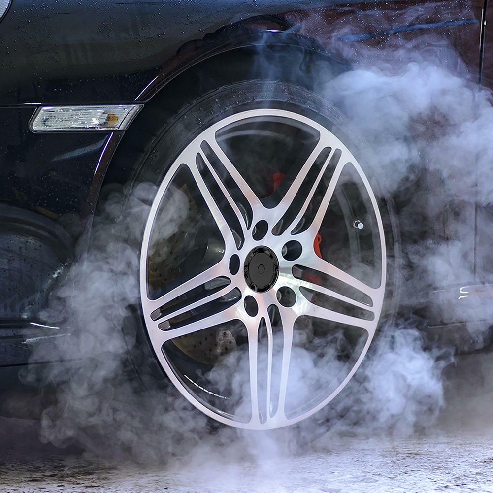 Set 4 Nắp Nhựa ABS 48mm 15x59mm Cho Bánh Xe Hơi