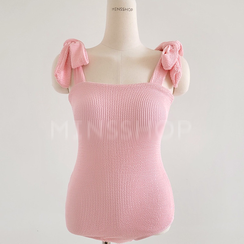 Bộ Đồ Bơi Một Mảnh Phong Cách Nhật Hàn Đơn Giản Cho Nữ