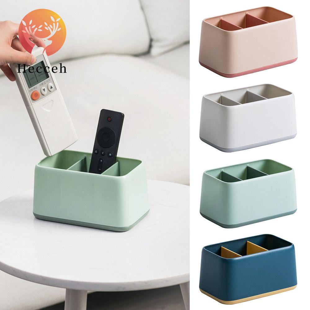 HECCEH Giá Đỡ Điều Khiển Từ Xa 3 Ngăn Bằng ABS Chất Lượng Cao Đa Năng Tiện Dụng Cho Gia Đình