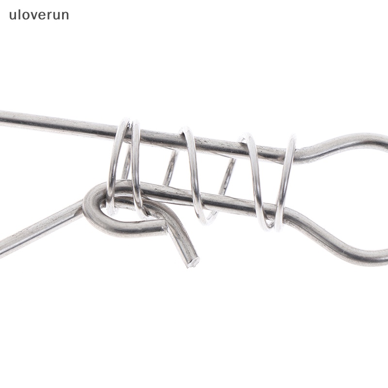 Uloverun Dụng Cụ Câu Cá Khóa Thắt Lưng Bằng Thép Không Gỉ 14 / 18CM vn