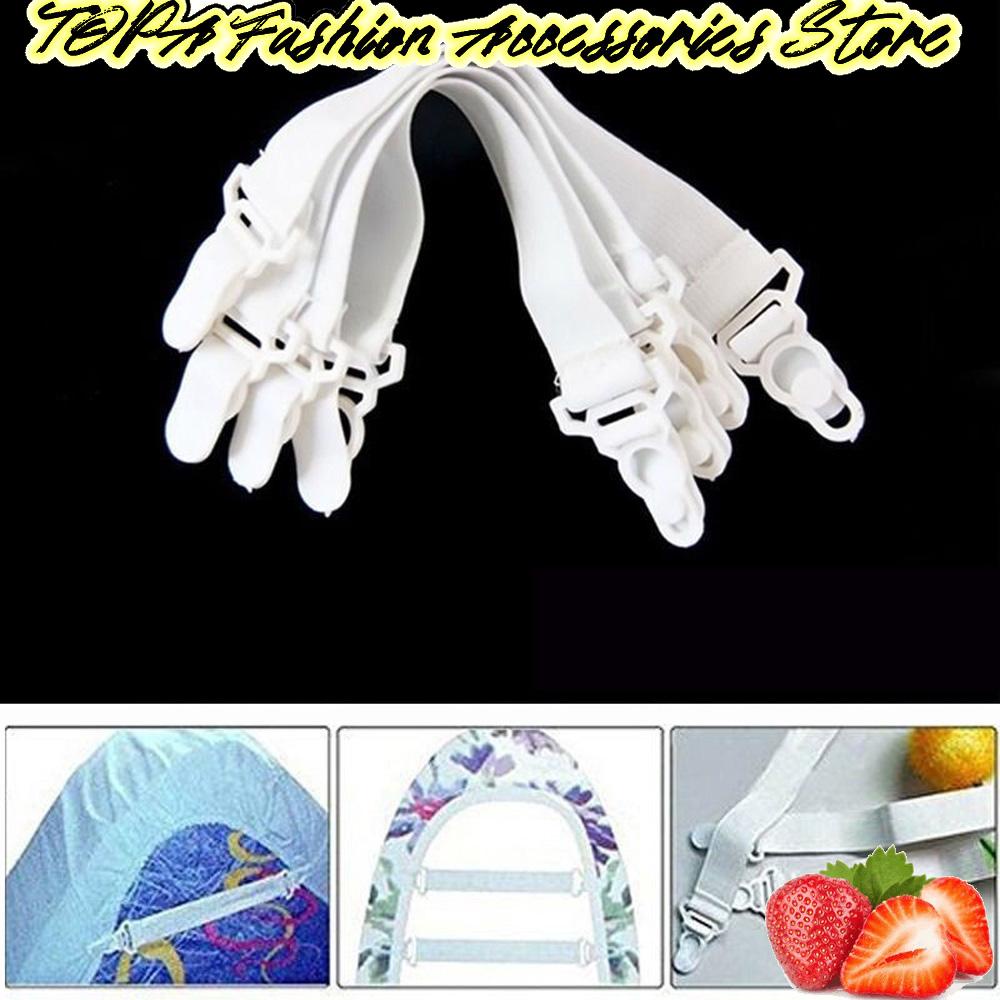 TOPABC1 Bộ 4 Dây Cố Định Ga Giường Tiện Lợi