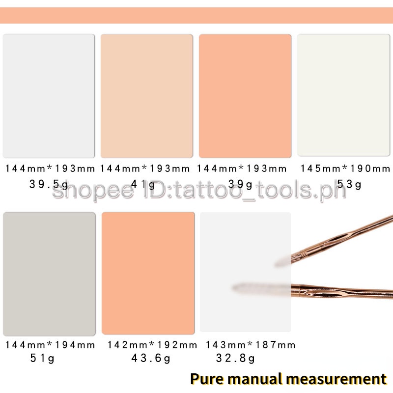 1 Miếng Da Silicon Mềm Luyện Tập Trang Điểm Lông Mày 3D
