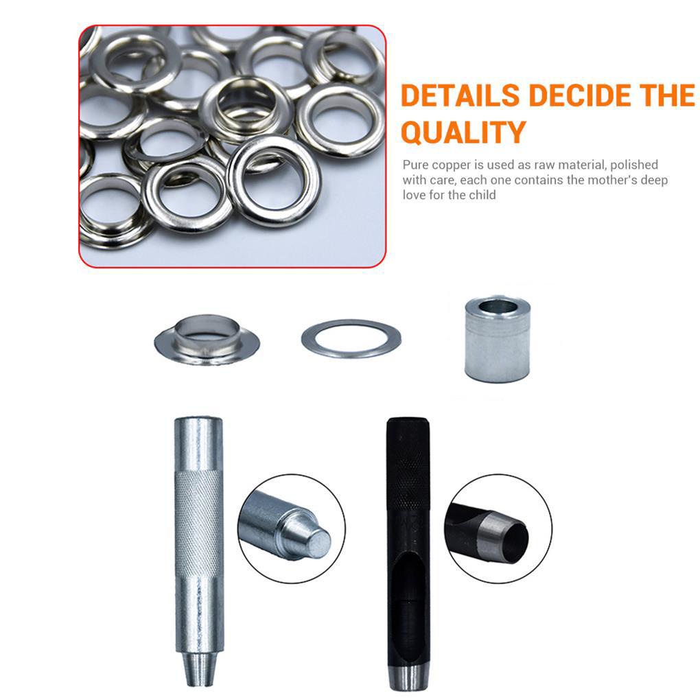 Bộ Dụng Cụ Đục Lỗ Đinh Tán 12mm DIY Bằng Kim Loại Tiện Lợi