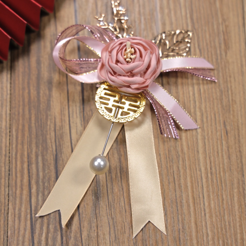 Trâm Cài Áo Cô Dâu Sang Trọng