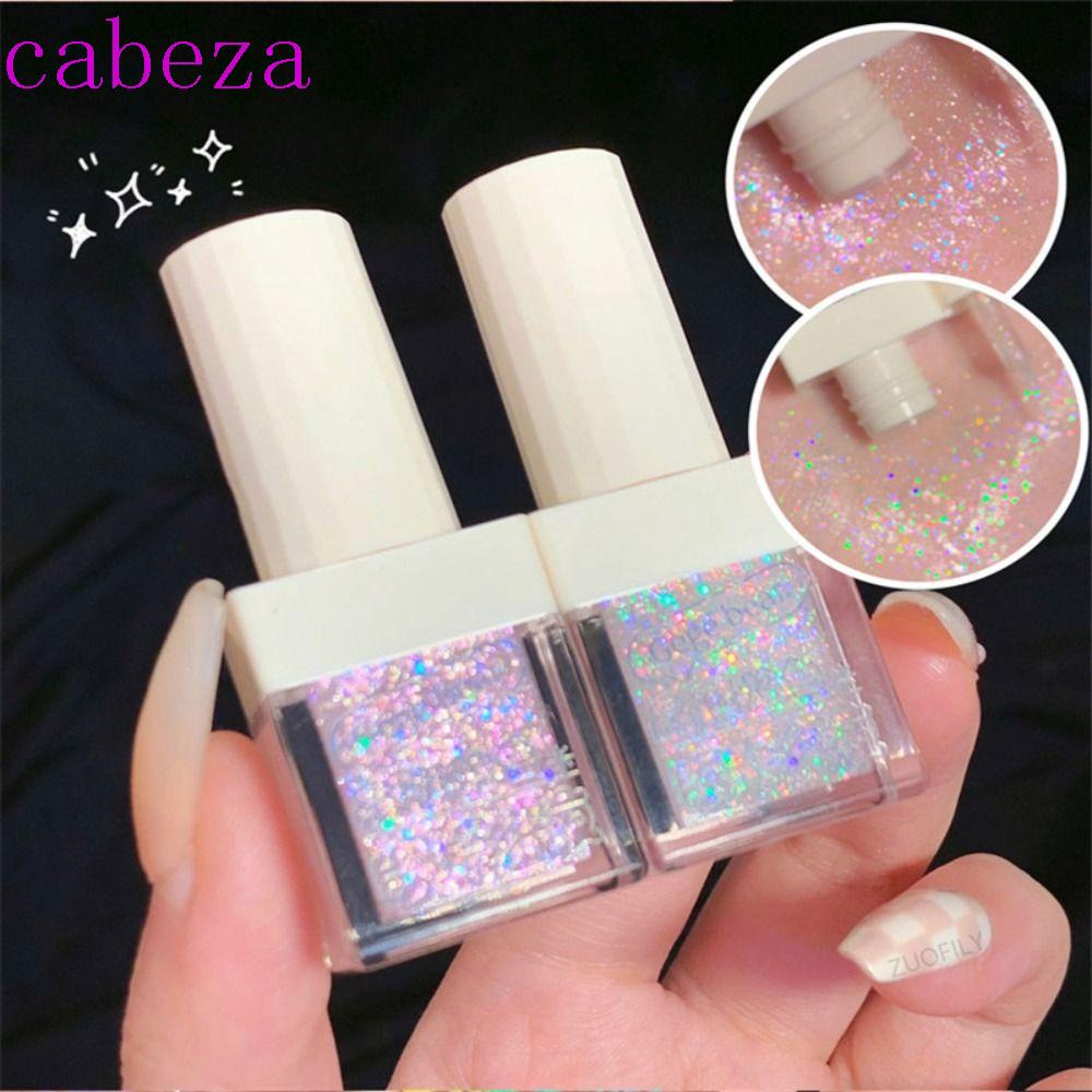 CABEZA Phấn Mắt Dạng Lỏng Mini Màu Lấp Lánh Trang Điểm Nổi Bật