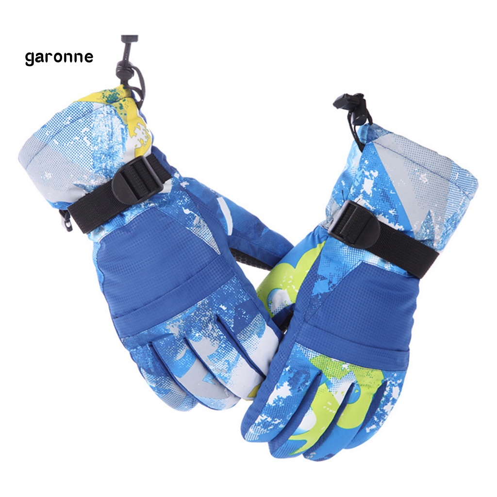 Găng Tay Trượt Tuyết / Đạp Xe Ngoài Trời Mùa Đông Chống Nước Cho Nam Và Nữ