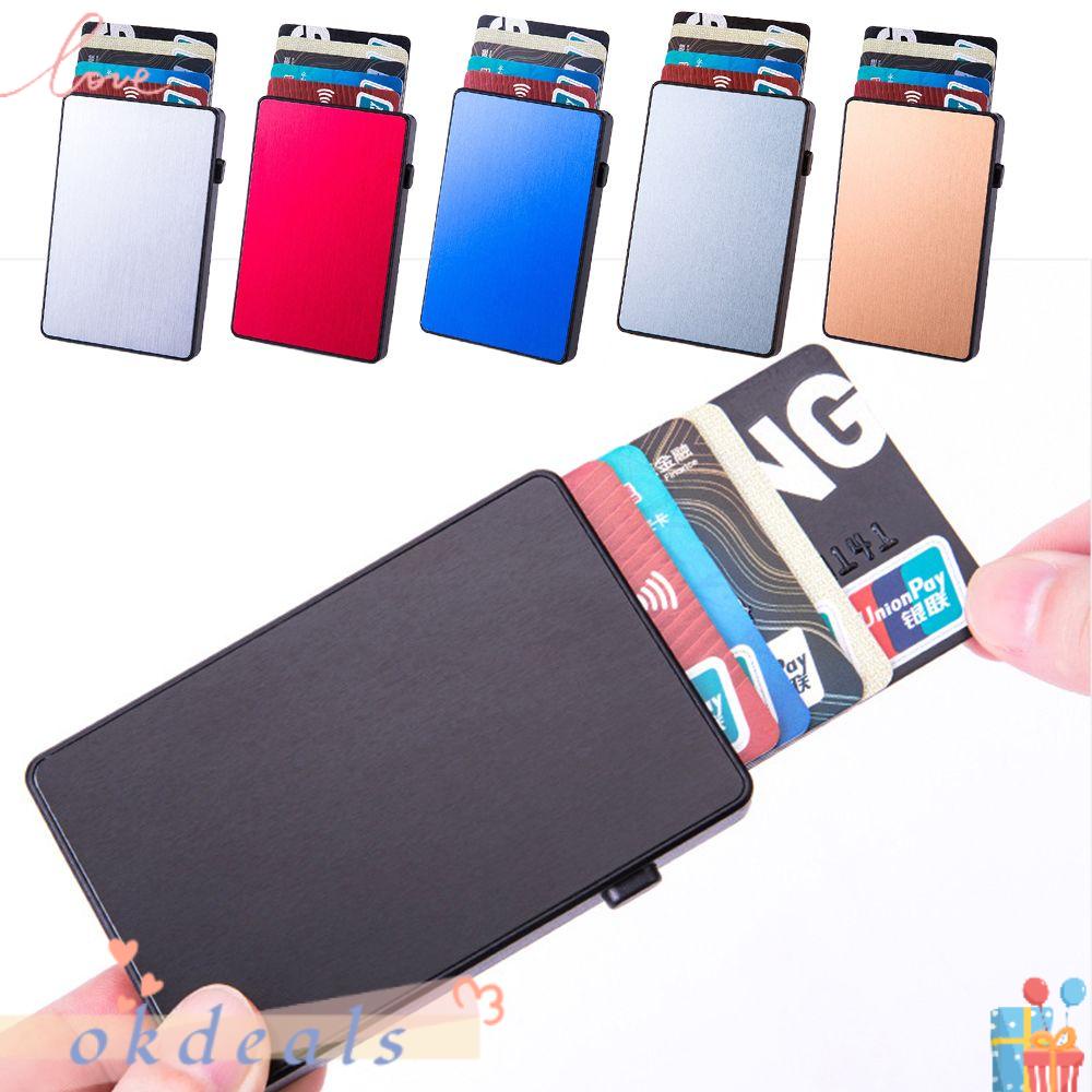 OKDEALS Ví Nhôm Phong Cách Doanh Nhân Sang Trọng Cho Nam