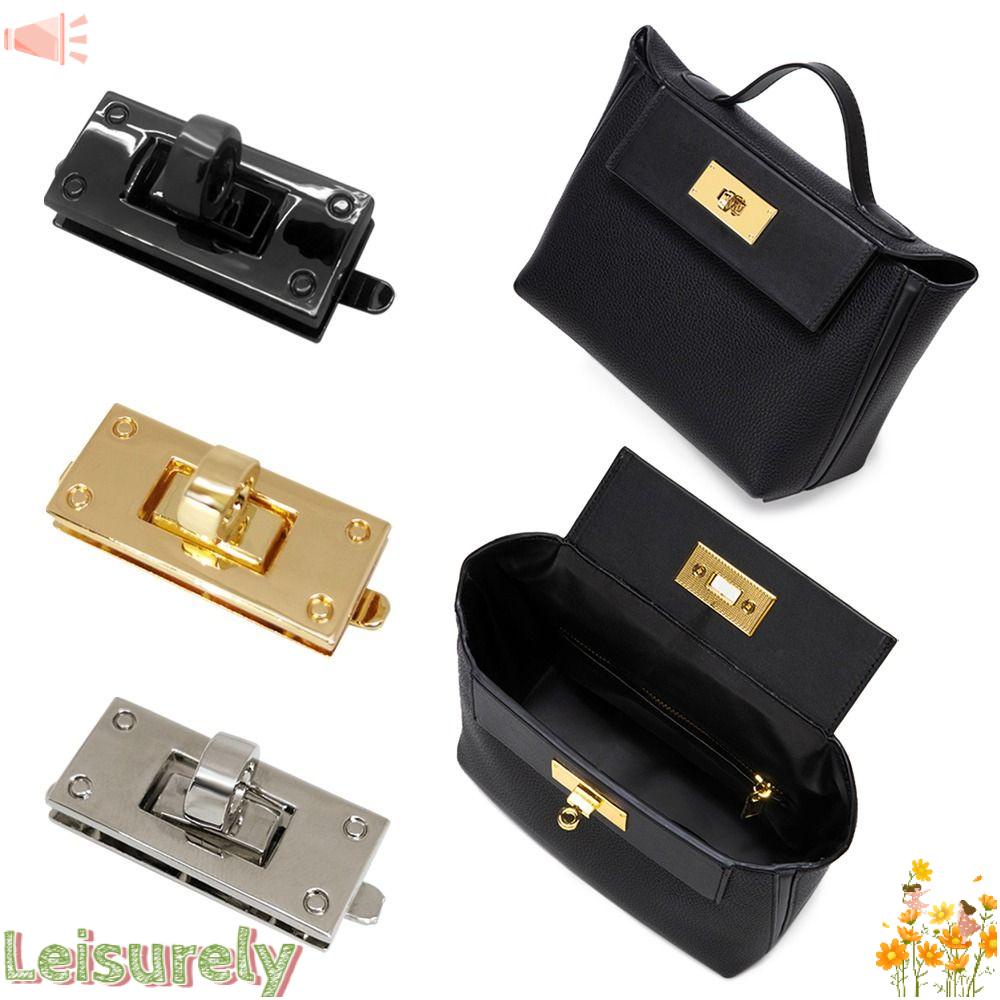 LEILY Khóa Kim Loại Cứng Cài Khóa Chuyên Dụng Cho Túi Xách