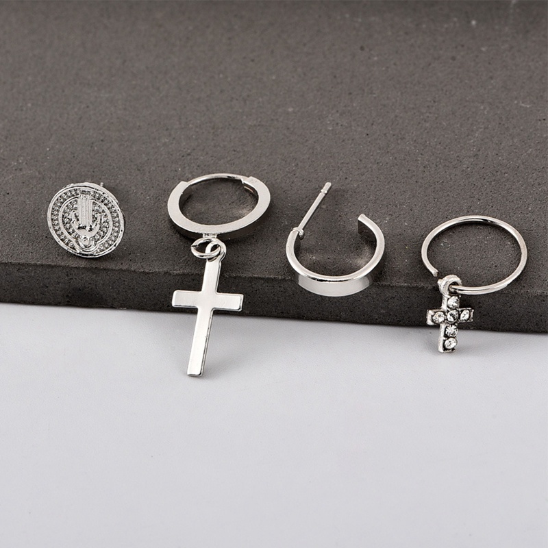 Ygt Set 4 Khuyên Tai Thời Trang Cá Tính Cho Nữ