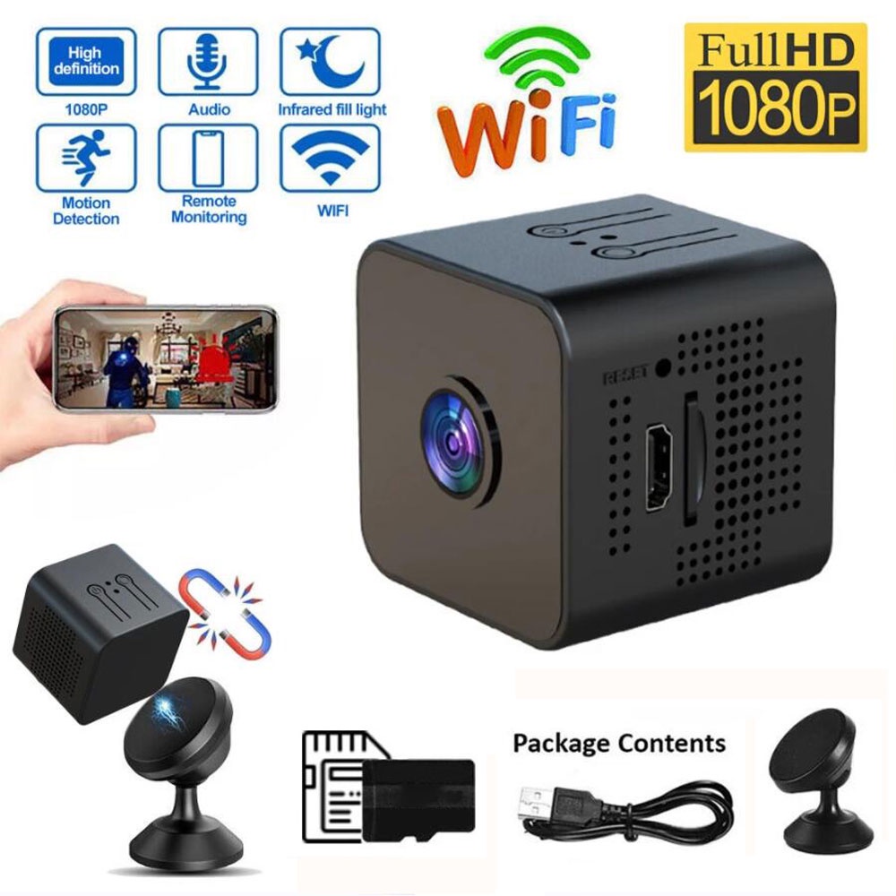 Máy Quay An Ninh Mini X1 1080P HD IP Không Dây Có Nam Châm Kết Nối Wifi