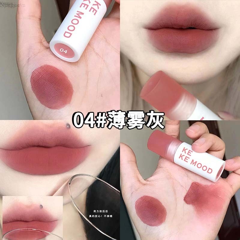 Son Kem KEKEMOOD Ánh Sương Mềm Chất Bùn Mịn Như Nhung ☆May☆