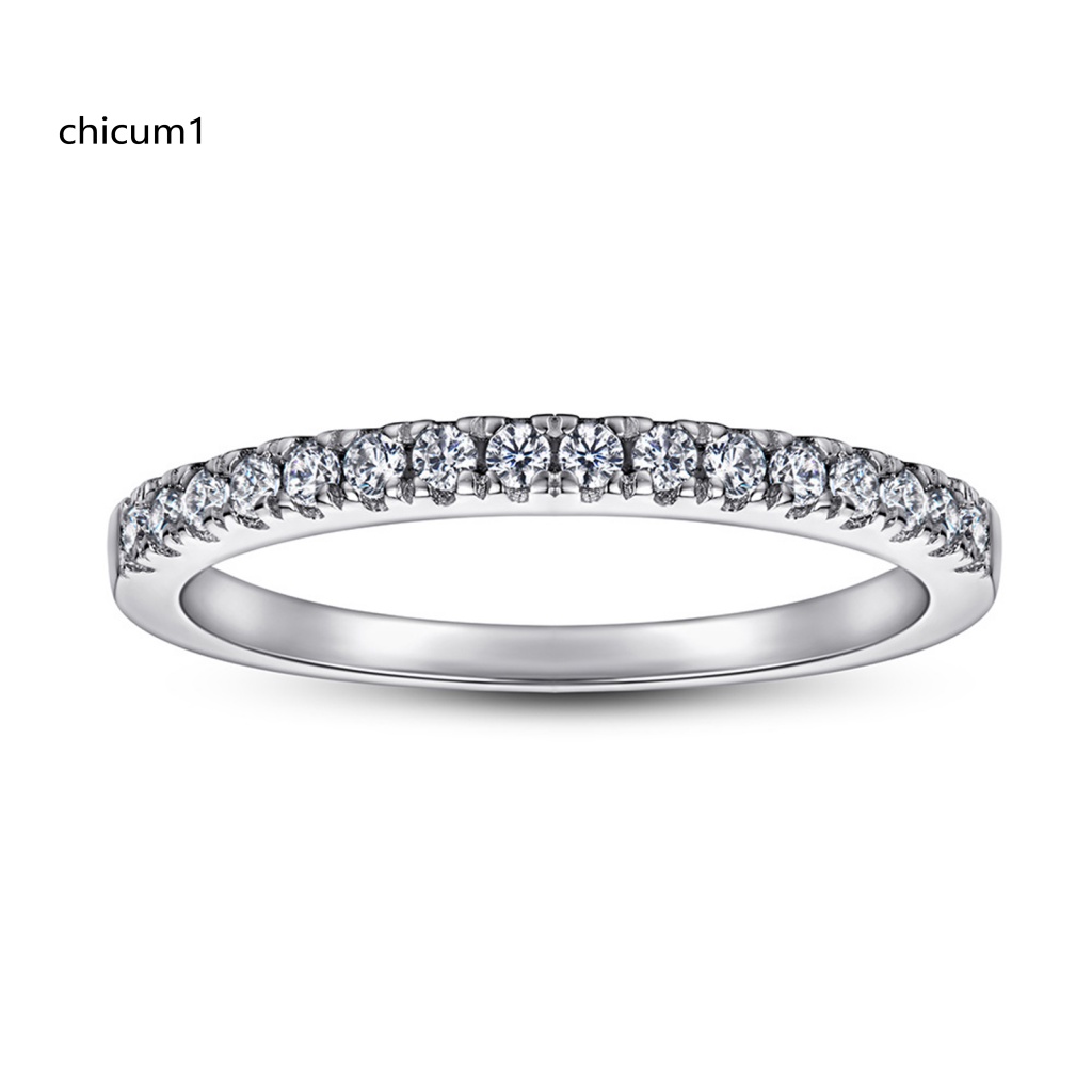 Nhẫn Mạ Bạc Phong Cách Hiện Đại Thanh Lịch Cho Nữ